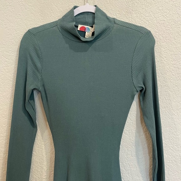 New! Free People Beach Guess Who’s Back Mini Rib Knit Dress - Picture 6 of 8